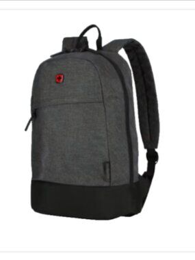 New Wrenger Swiss Army Recycled Rush 13" Laptop Backpack Gray